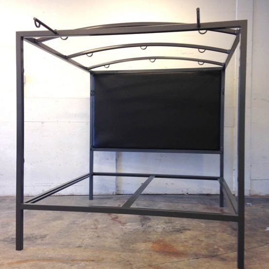 Multifunction Bondage Bed w/Upholstered Headboard