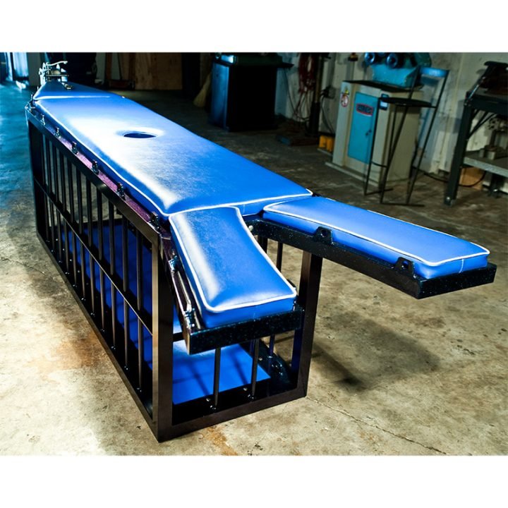 Sapphire Bondage Table/Cage Metal Flake